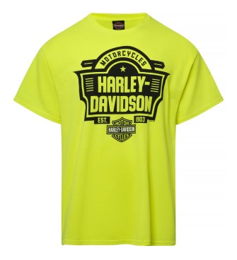 Harley-Davidson® Men's Shiner Short Sleeve T-Shirt | Safety Green