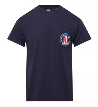 Harley-Davidson® Medal Short Sleeve Pocket T-Shirt | Navy