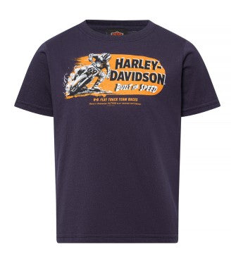 Harley-Davidson® Kids' Speedy Short Sleeve T-Shirt | Navy