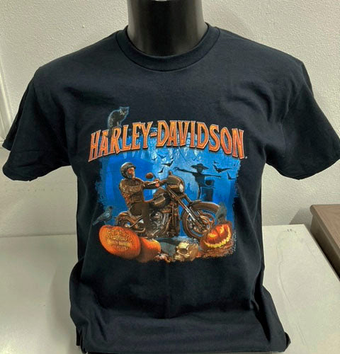 Harley-Davidson® Men's Ghost Rider Halloween T-Shirt | Black | Short Sleeves