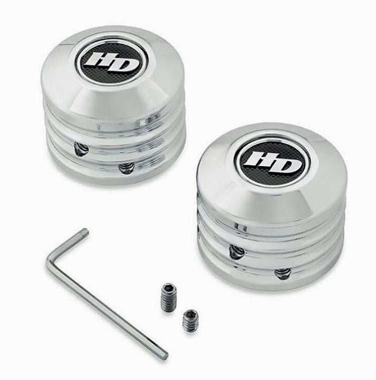 
                  
                    Harley-Davidson® Defiance Front Axle Nut Covers
                  
                