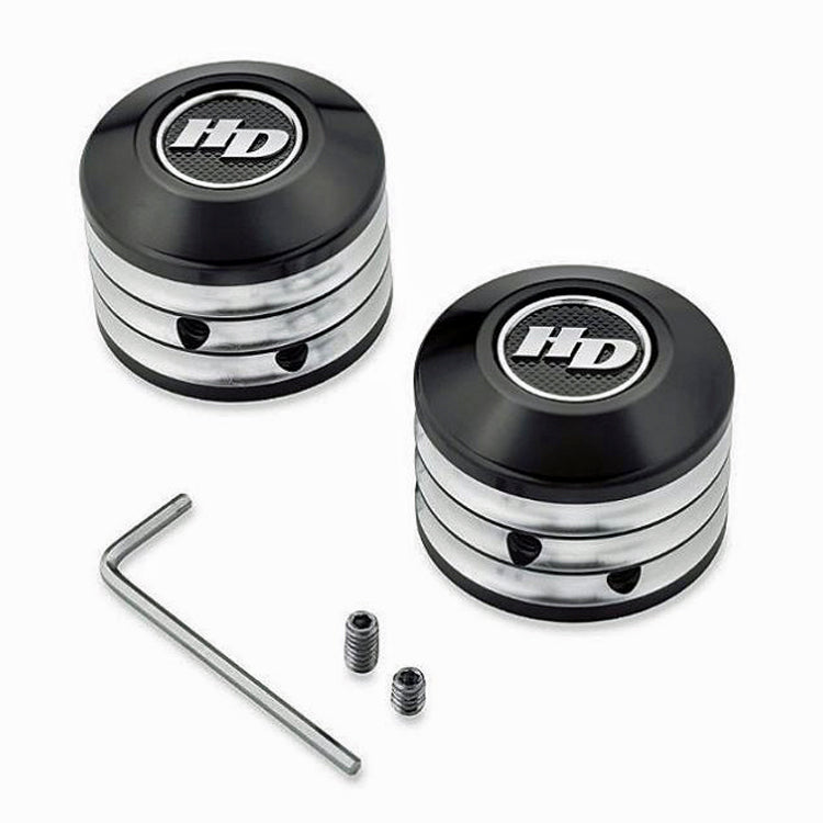 Harley-Davidson® Defiance Front Axle Nut Covers