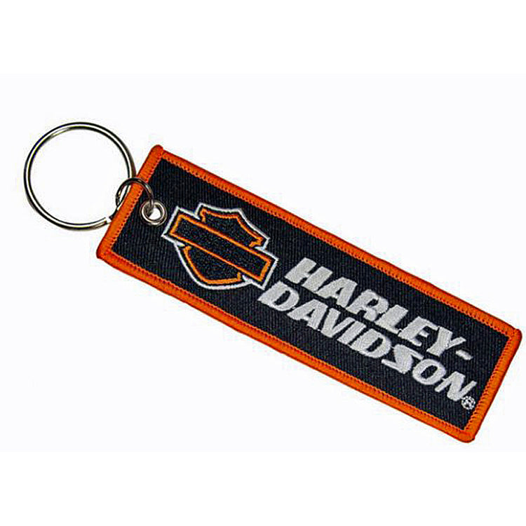Harley-Davidson® Embroidered Signature Woven Key Chain