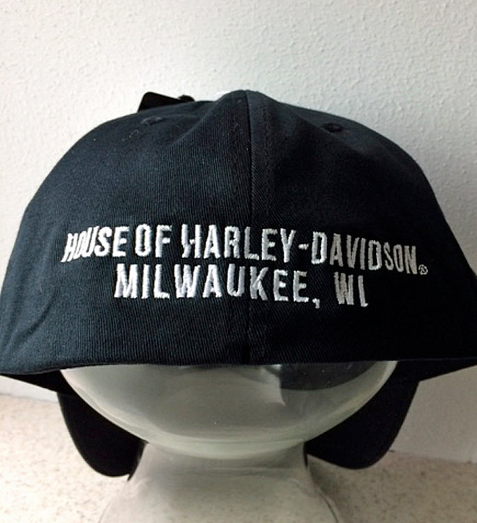 
                  
                    Harley-Davidson® Men's Crooked Baseball Cap | Willie G® Skull Graphic
                  
                