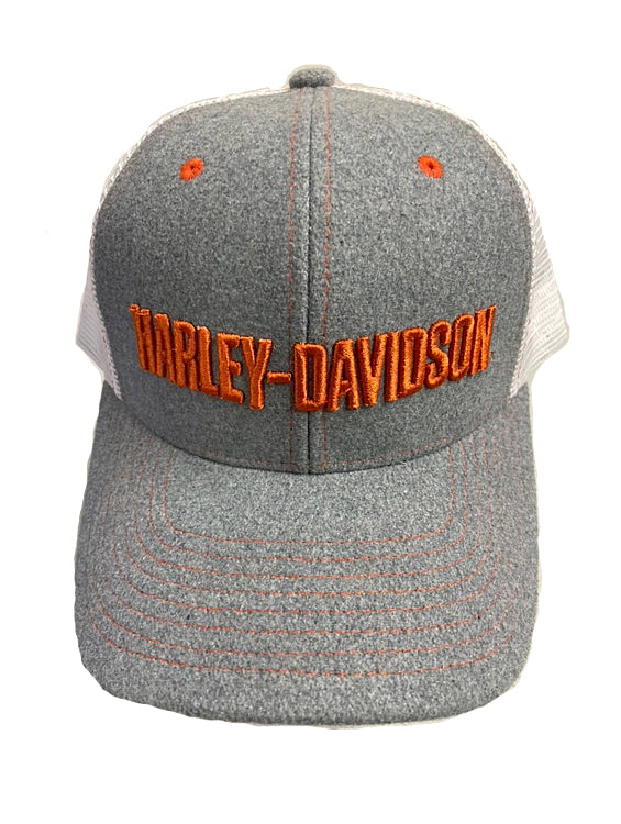 Harley-Davidson® Men's Simple Contrast Trucker Cap | One Size Fits Most