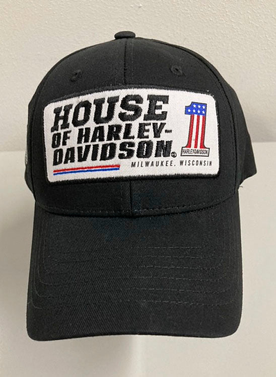 
                  
                    House of Harley-Davidson® Men's Baseball Cap | Customized With House #1 Emblem | Snapback Fit | One Size Fits Most
                  
                