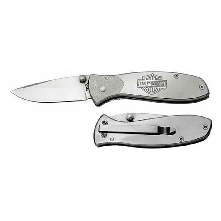 Harley-Davidson® TecX® Tags-L Pocket Knife | Stainless Steel