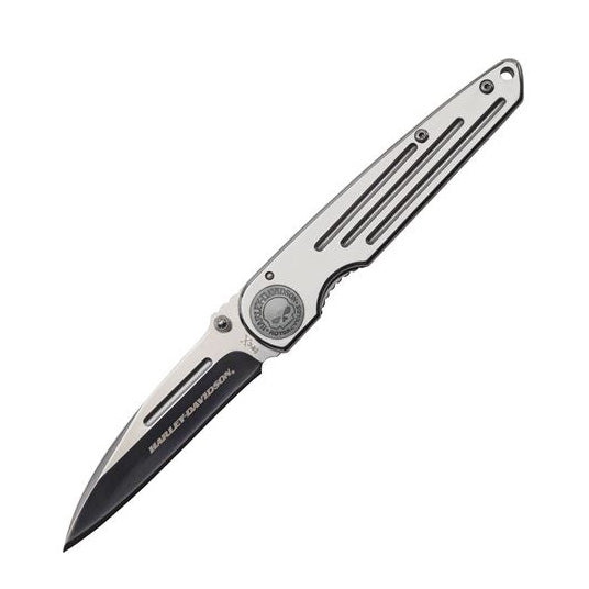 
                  
                    Harley-Davidson® TecX® Framelock Folding Pocket Knife | Wharncliffe Blade
                  
                