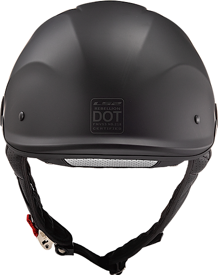 LS2 Rebellion Solid Helmet Matte Black / Medium
