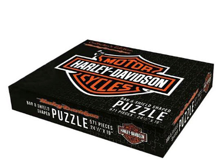 
                  
                    Harley-Davidson® Bar & Shield® Logo Shaped Puzzle | 571 Pieces
                  
                