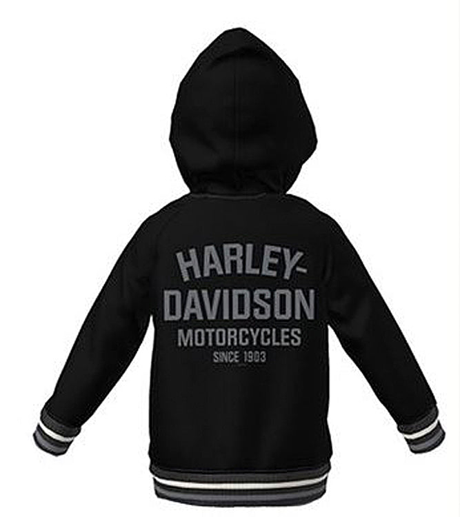 
                  
                    Harley-Davidson® Boys' Knit Varsity Hooded Jacket
                  
                