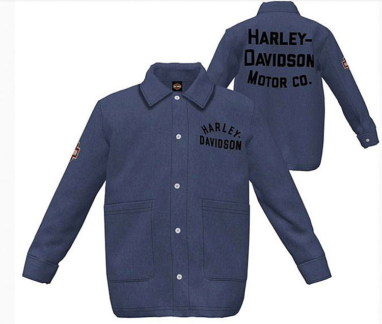 Harley-Davidson® Boys' Canvas Shirt Jacket