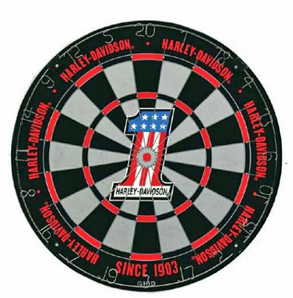 Harley-Davidson® #1 Logo Competition-Quality Dartboard – House of Harley®