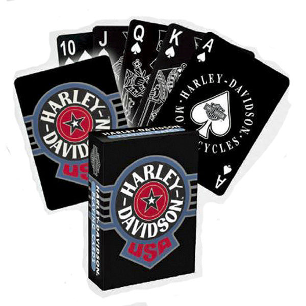 Harley-Davidson® Fat Boy® Logo Playing Cards