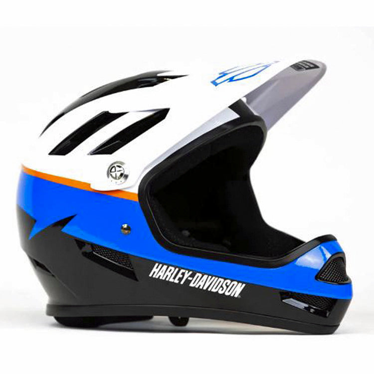 
                  
                    Stacyc® Youth Full-Face Helmet | Gloss White/Blue/Black
                  
                