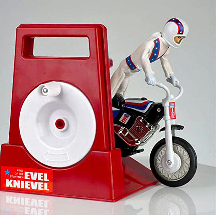 
                  
                    Evel Knievel® Stunt Cycle | Trail Bike Edition | White
                  
                