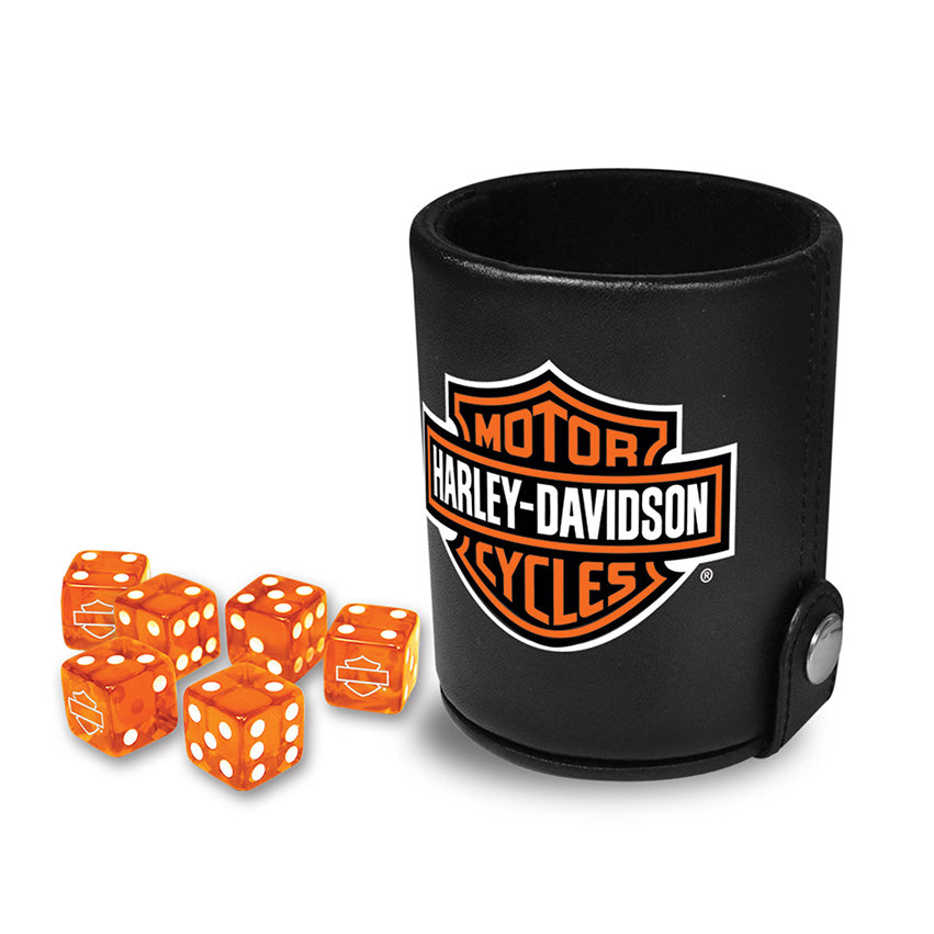Harley-Davidson® Bar & Shield® Dice Cup with Dice