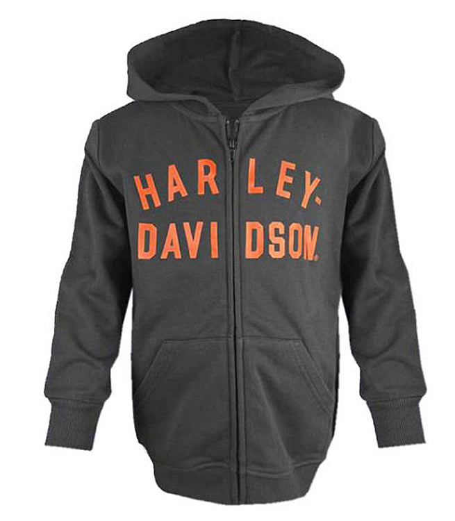 
                  
                    Harley-Davidson® Boys' French Terry Hoodie | Front Zip
                  
                