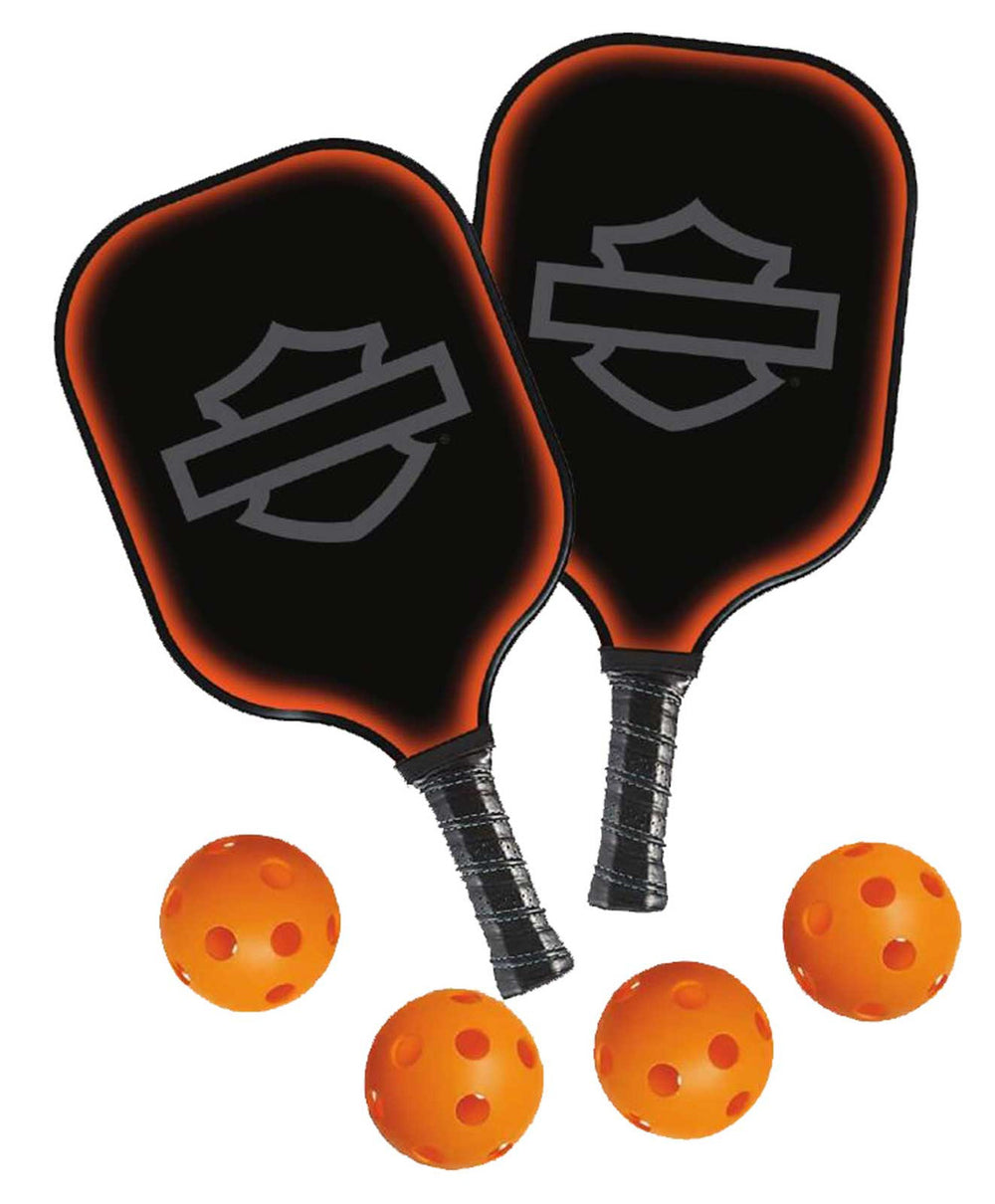 Harley-Davidson® Open Bar & Shield  Pickeball Set