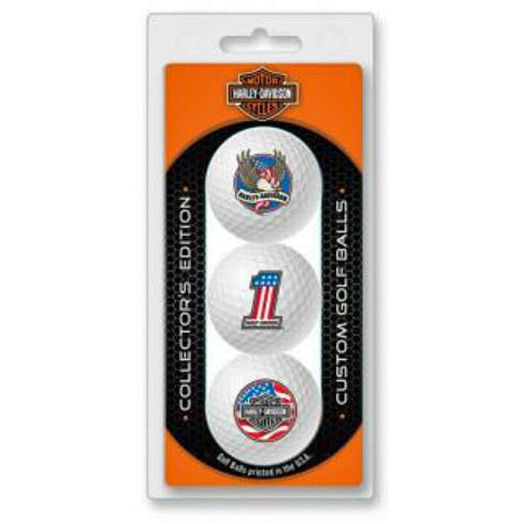 
                  
                    Harley-Davidson® Collectors' Edition Golf Balls | Three Pack
                  
                