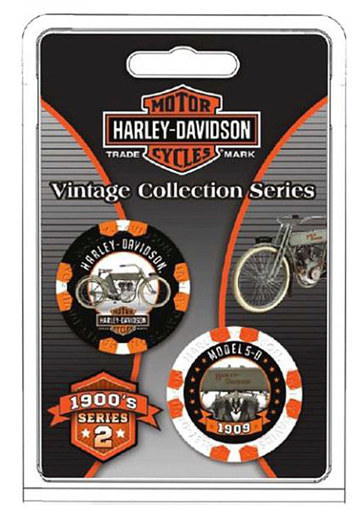 
                  
                    Harley-Davidson® Limited Edition Vintage Collectors' Series 2 | 1909 Model 5-D | 2-Pack
                  
                