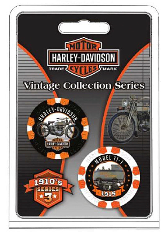 
                  
                    Harley-Davidson® Limited Edition Vintage Collectors' Series 3 | 1915 Model 11-J | 2-Pack
                  
                