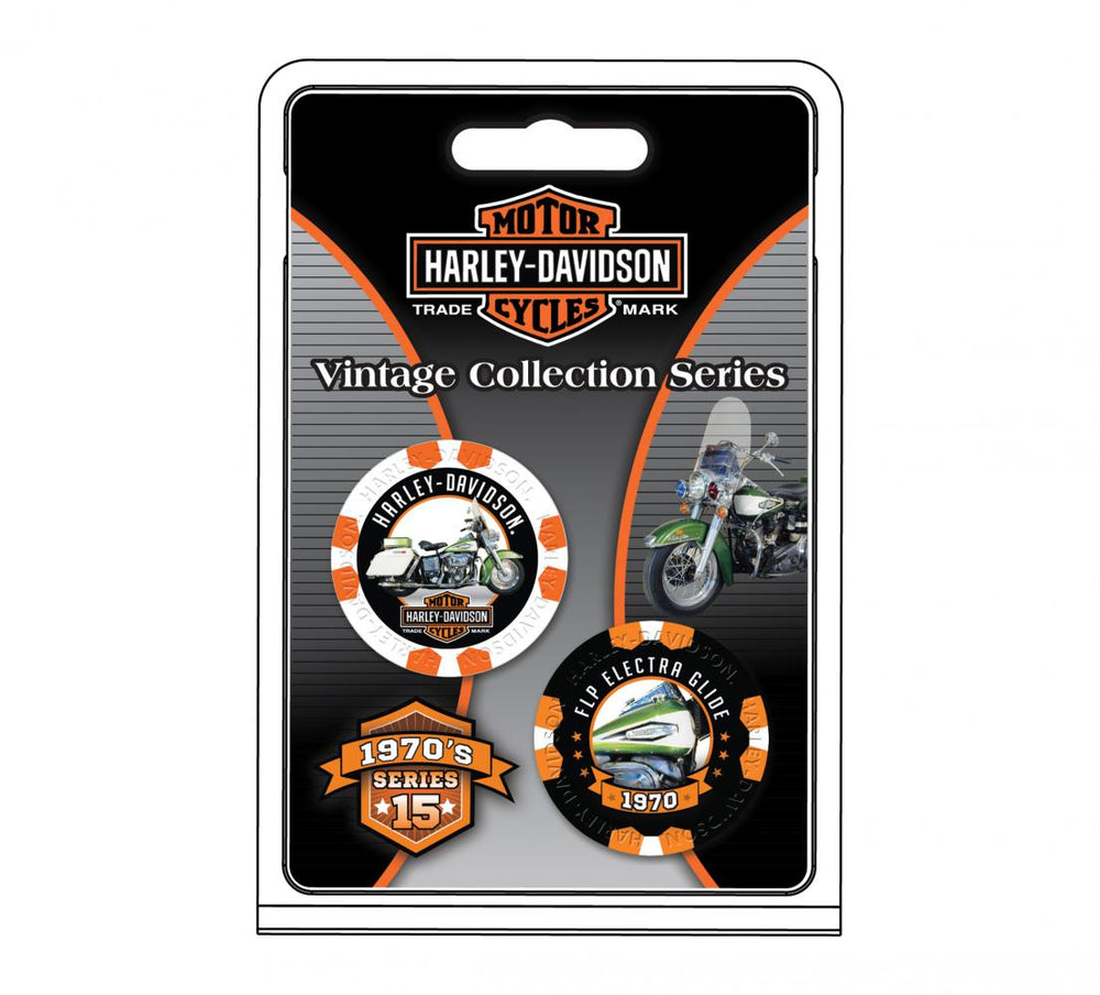 Harley-Davidson® Limited Edition Vintage Collectors' Series 15 | FLP Electra Glide | 2-Pack