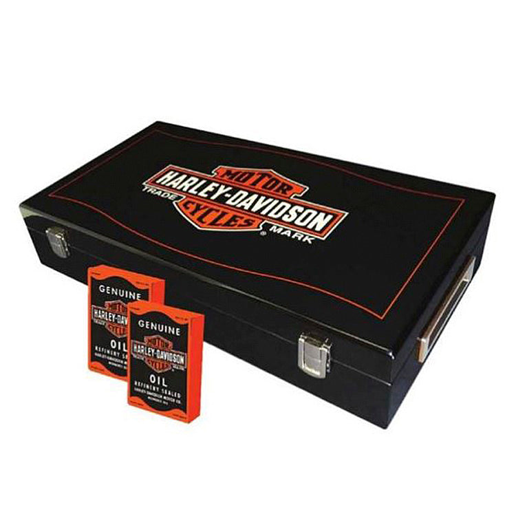 
                  
                    Harley-Davidson® Long Bar & Shield® Trademark Logo Professional Poker Chip Set
                  
                