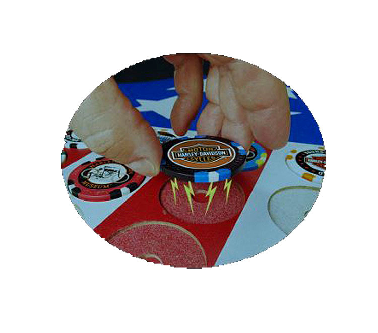 
                  
                    Harley-Davidson® #1 Stars & Stripes Magnetic 55 Poker Chip Collectors' Frame
                  
                
