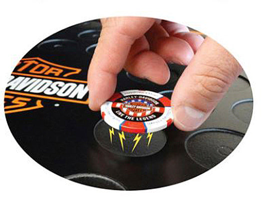 
                  
                    Harley-Davidson® Bar & Shield® 48 Poker Chip Magnetic Collectors' Frame
                  
                