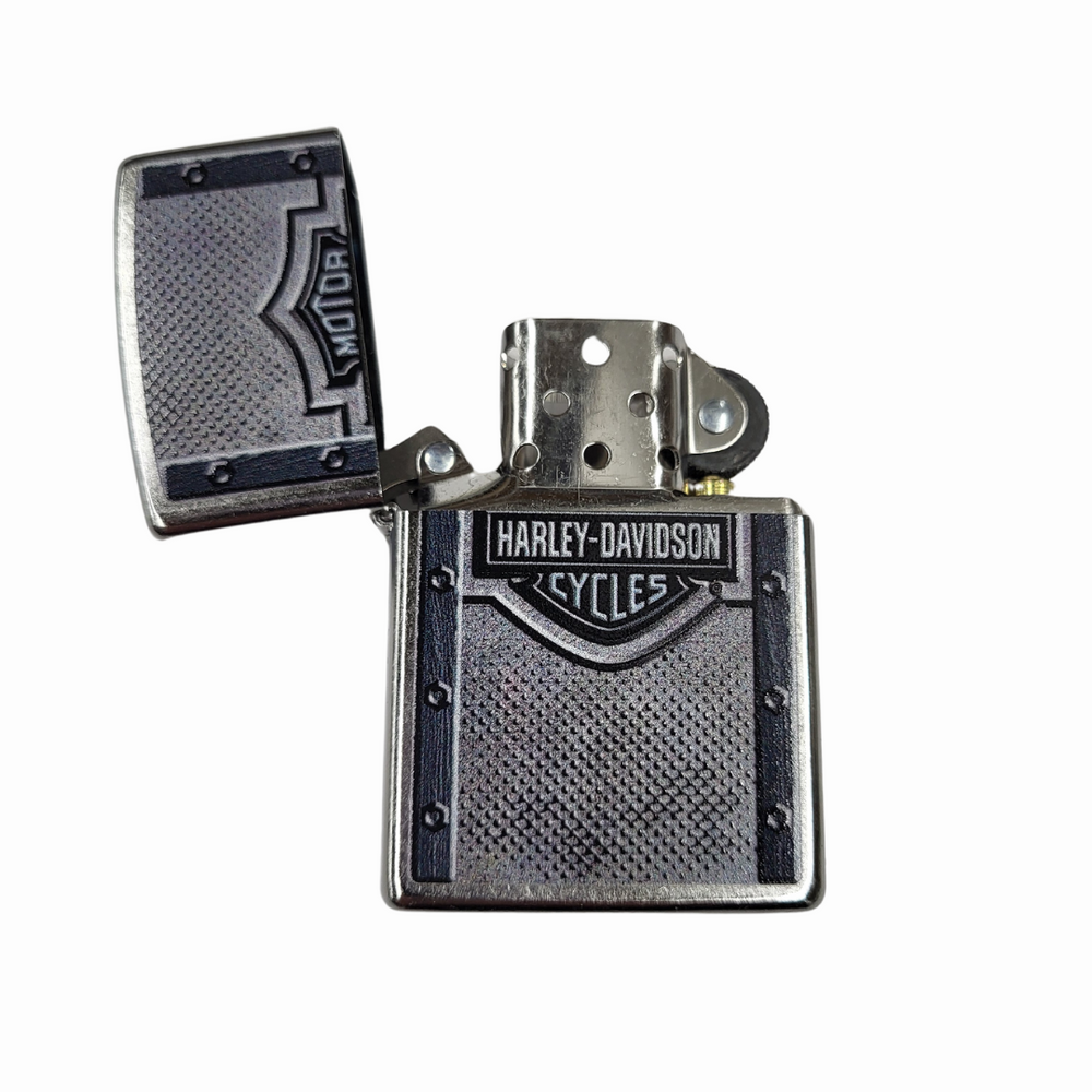 
                  
                    Harley-Davidson® Bar & Shield Bolted Stripes Chrome Zippo® Lighter
                  
                