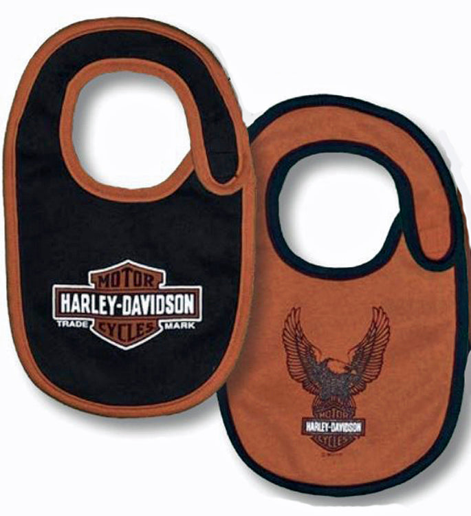
                  
                    Harley-Davidson® Newborn Boys' 2-Pack Knit Bibs
                  
                