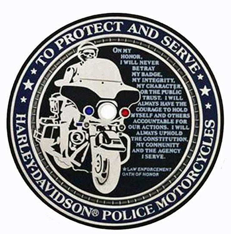 
                  
                    Harley-Davidson® Police Oath Challenge Coin | To Protect And Serve | Collectors' Quality
                  
                