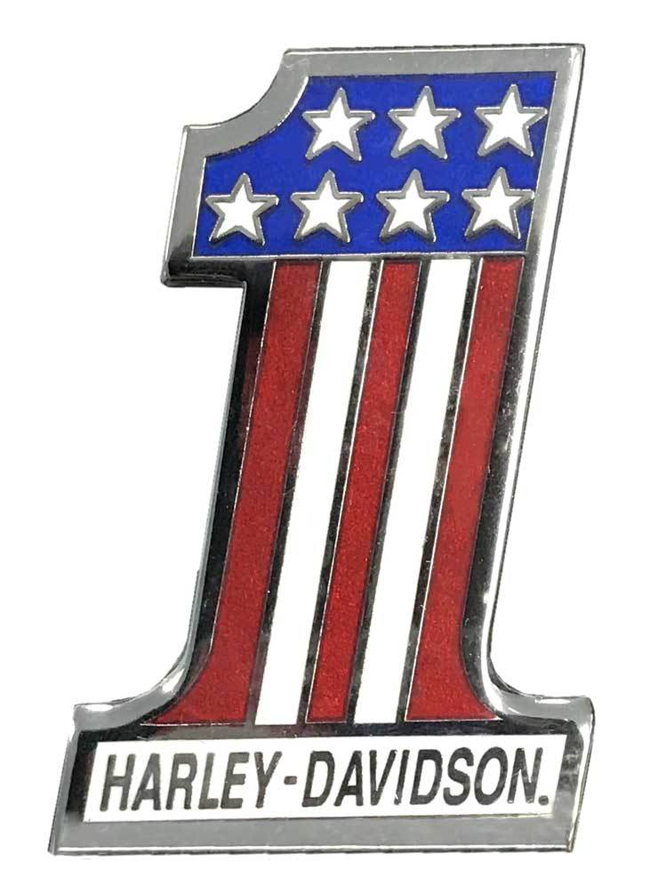 Harley-Davidson® #1RWB Pin | X-Smal