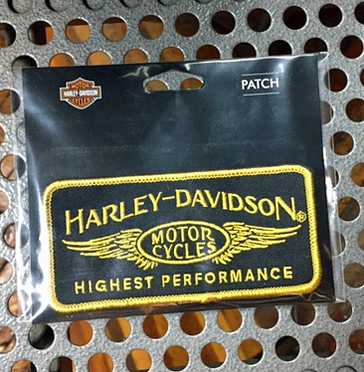 
                  
                    Harley-Davidson® Embroidered Highest Performance Emblem | Small
                  
                