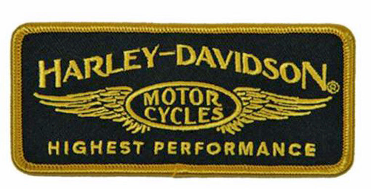 
                  
                    Harley-Davidson® Embroidered Highest Performance Emblem | Small
                  
                