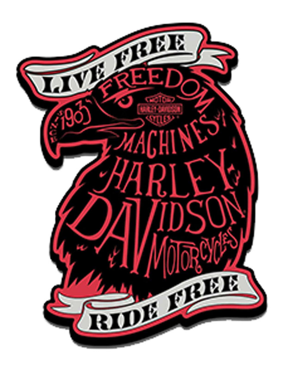 Harley-Davidson® Shadow Eagle Pin | X-Small