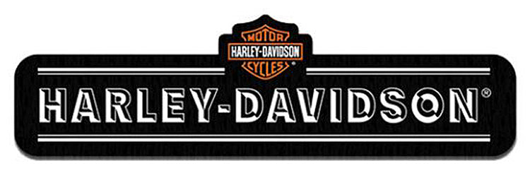 Harley-Davidson® Embroidered Dimensions Signature Emblem | Large