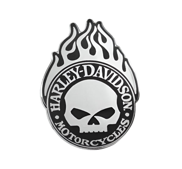 Harley-Davidson® Willie Flame Pin | X-Small