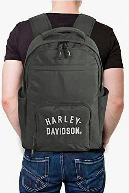 
                  
                    Harley-Davidson® Rugged Twill Backpack | Black
                  
                
