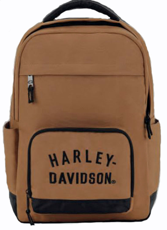 
                  
                    Harley-Davidson® Rugged Twill Backpack | Brown
                  
                
