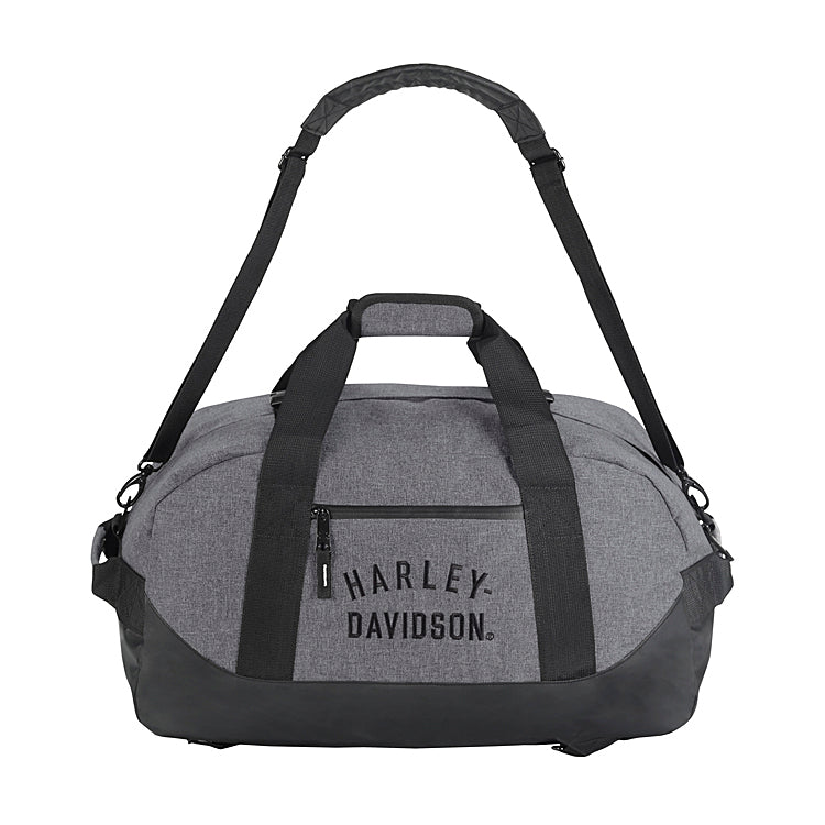 Harley-Davidson® Rugged Twill Convertible Duffel/Backpack | Grey | Hid ...