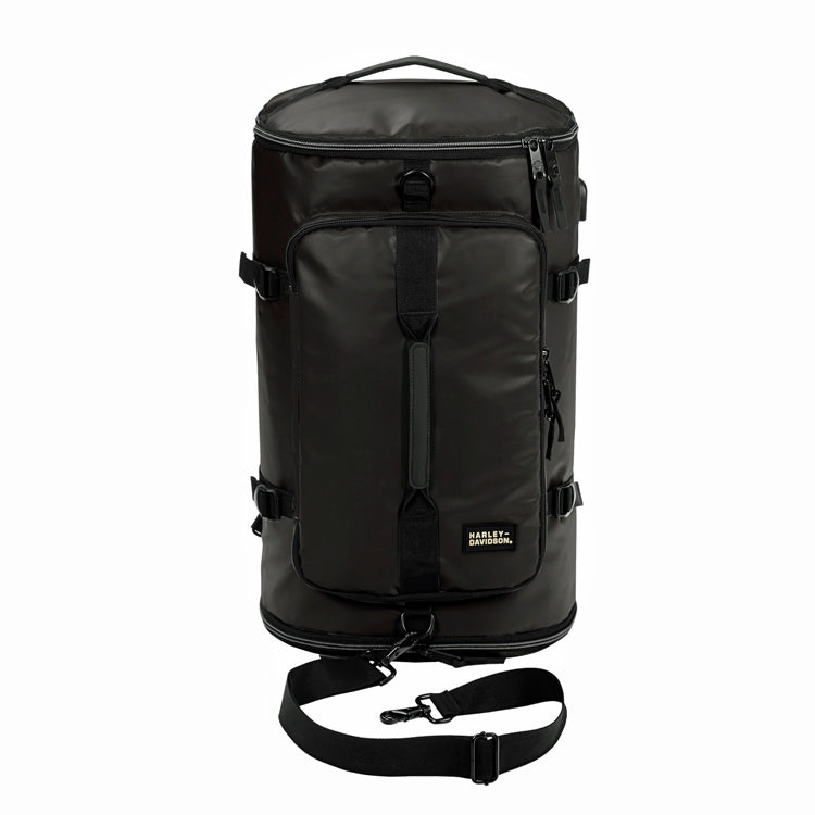 
                  
                    Harley-Davidson® Water-Resistant Hybrid Travel Duffel/Backpack | Hide-Away Backpack Straps | External USB Port
                  
                