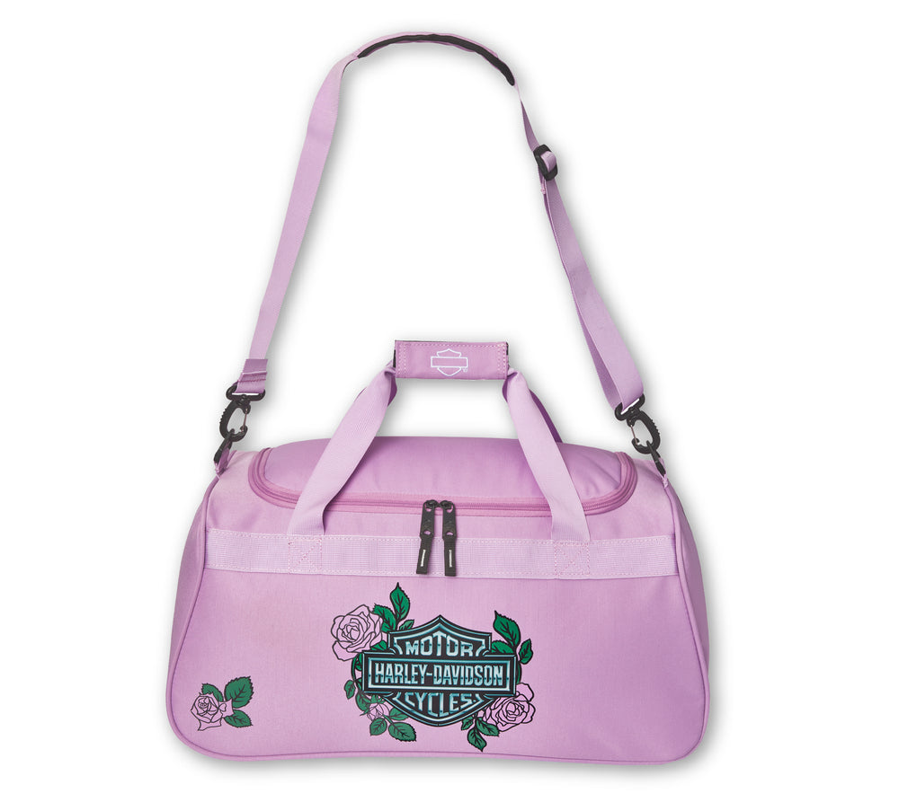 Harley-Davidson® Rose Bar & Shield® Duffel Bag | Adjustable Strap