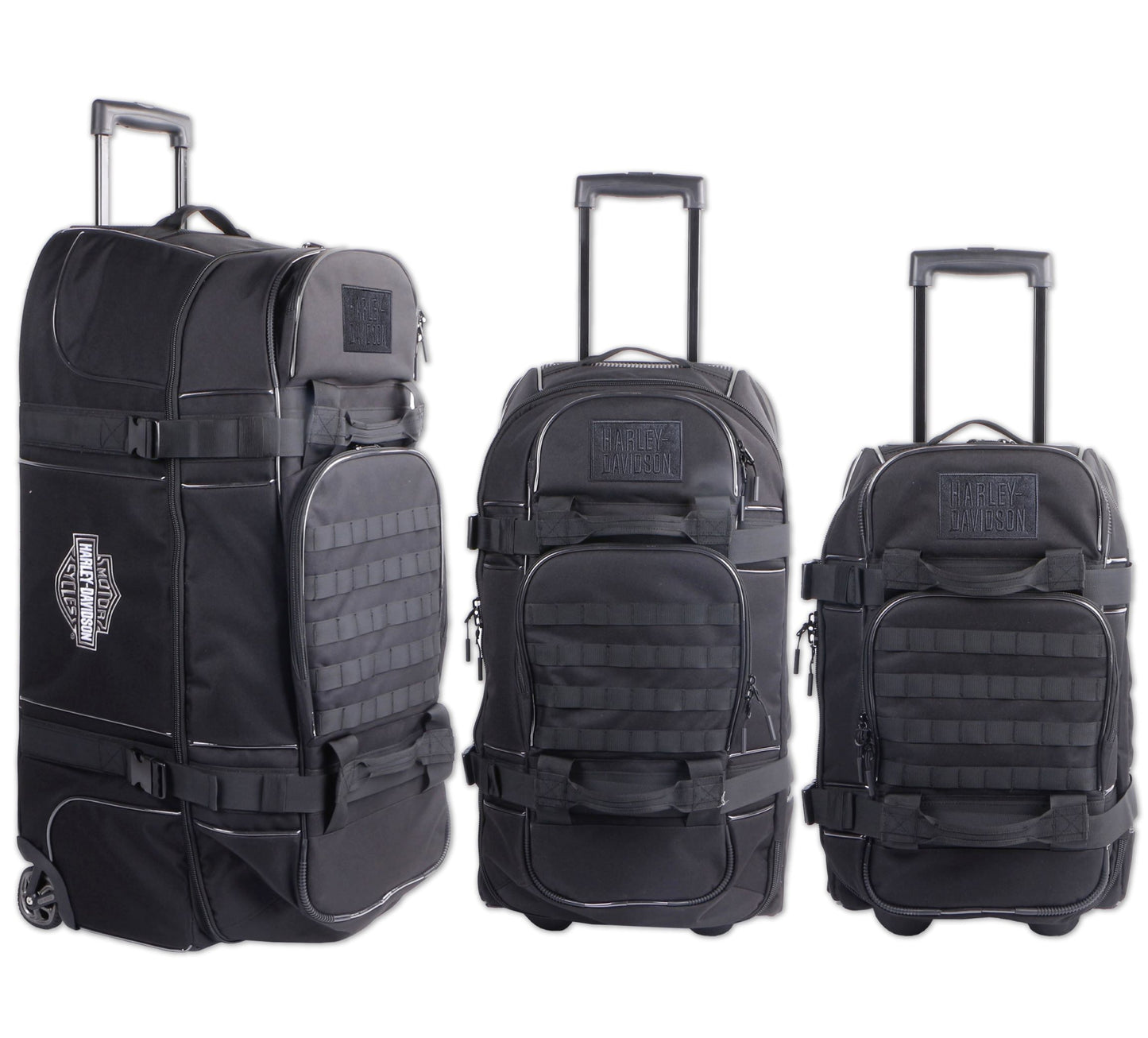 
                  
                    Harley-Davidson® Rebel On Tour Wheeling Duffel | 22 Inch Carry-On
                  
                