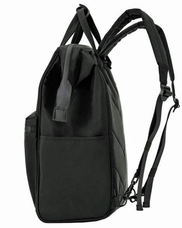 
                  
                    Harley-Davidson® Women's Black Opal Tote/Backpack | Black | Hide-Away Backpack Straps
                  
                