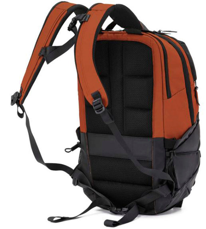 
                  
                    Harley-Davidson® Racing Backpack | Bungee Cord Details | Rust Orange
                  
                