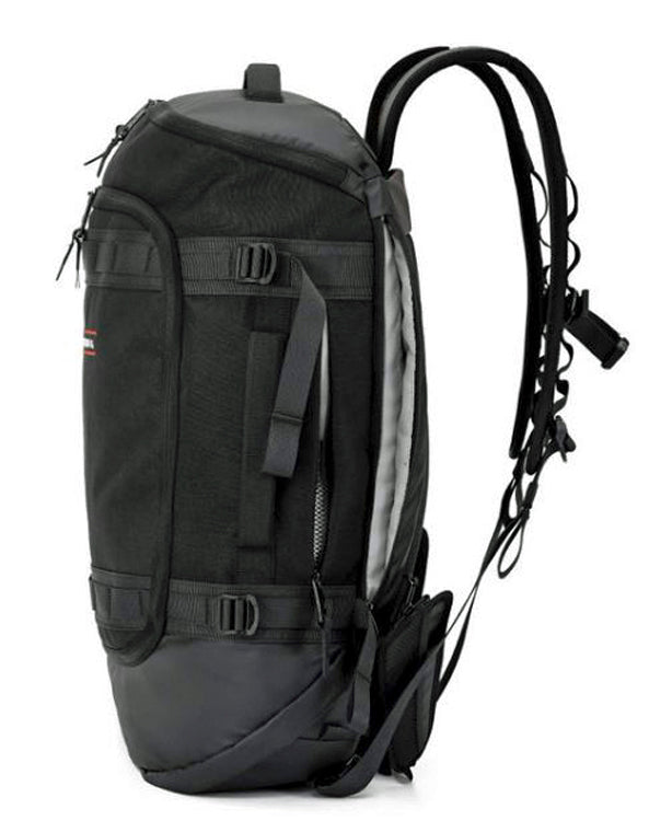 
                  
                    Harley-Davidson® Racing Travel Duffel/Backpack | Black | Hide-Away Backpack Straps
                  
                