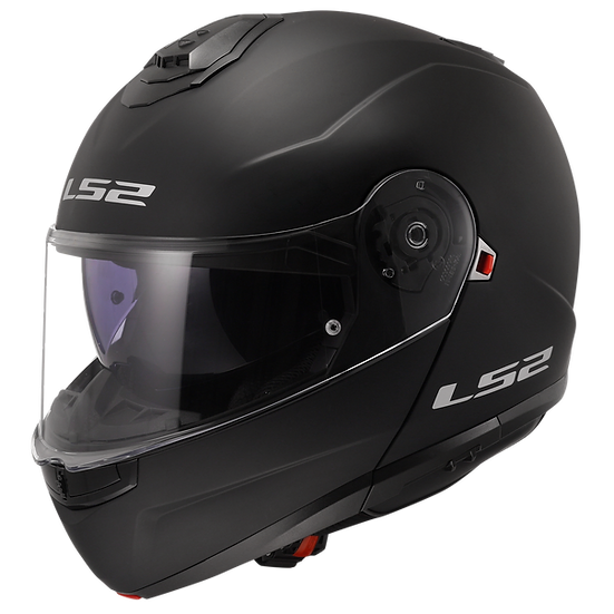 LS2 Strobe II Modular Helmet | Sun Shield | Matte Black