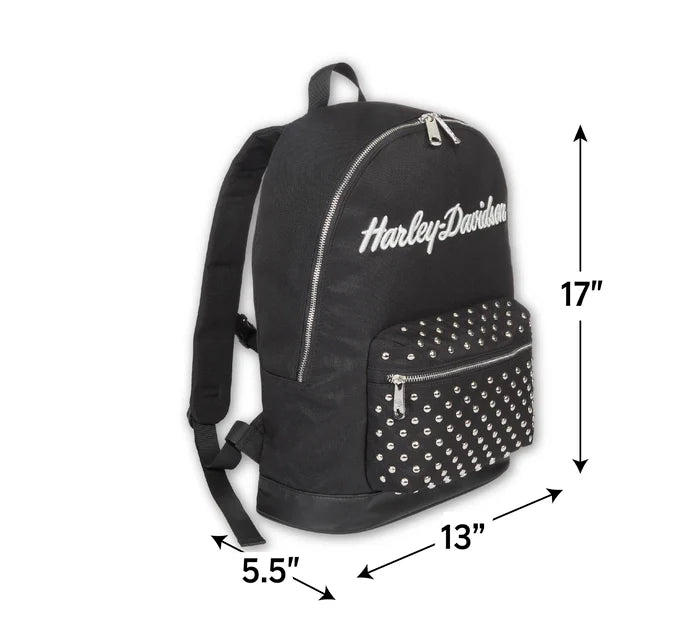 
                  
                    Harley-Davidson® Classic Backpack with Studs in Moonshadow
                  
                